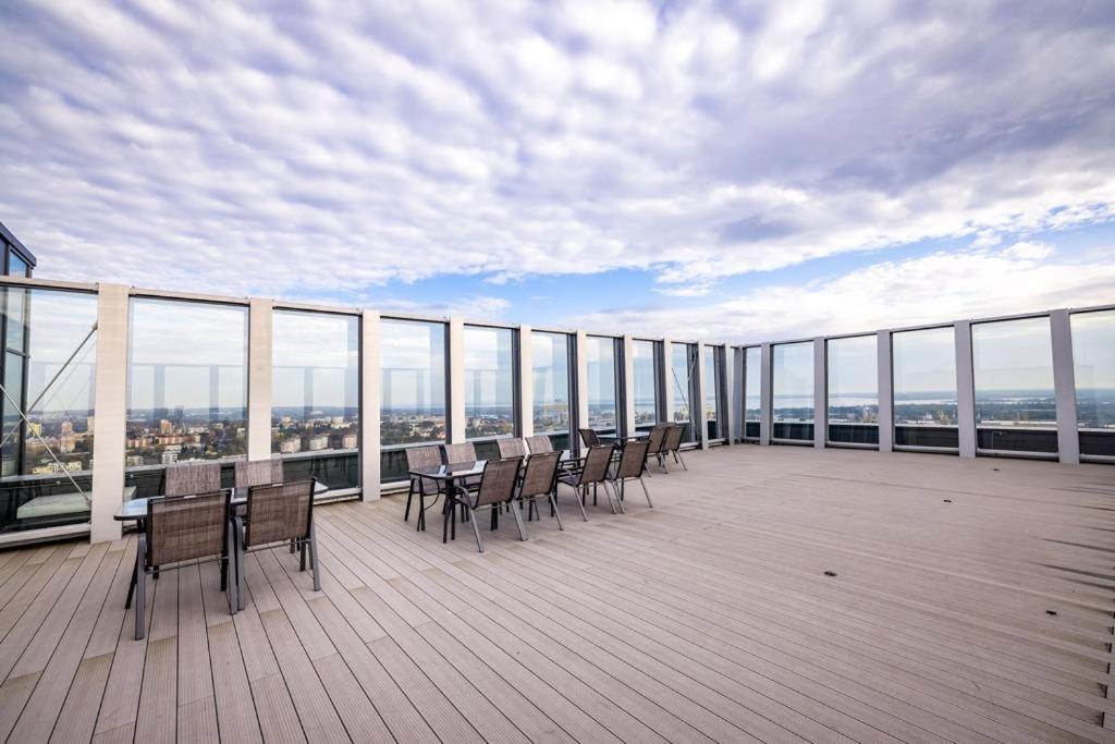 Hanza Tower Lux Sauna&Pool Stettin Eksteriør billede